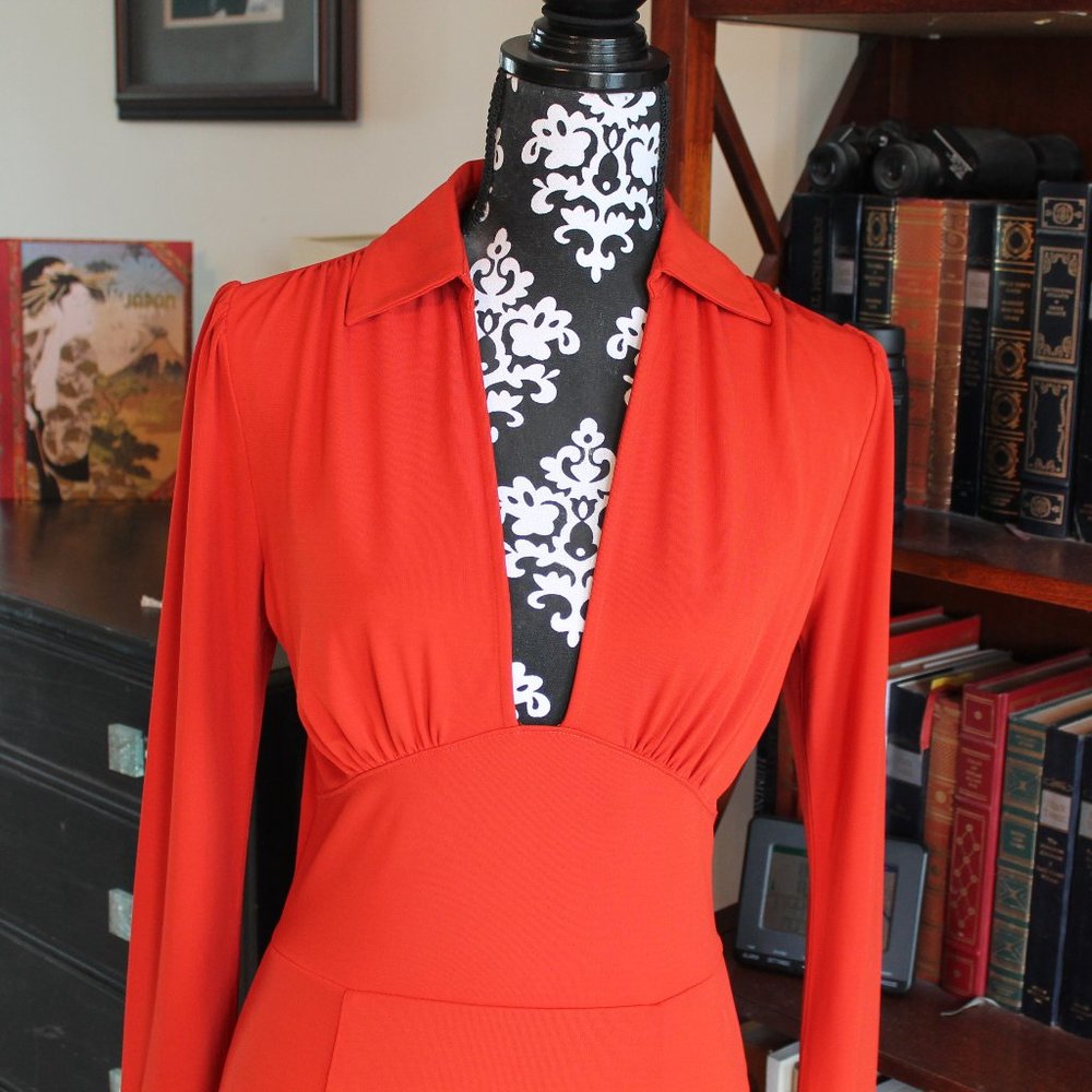 Gorgeous Michael Kors Burnt Orange Dress Brand New